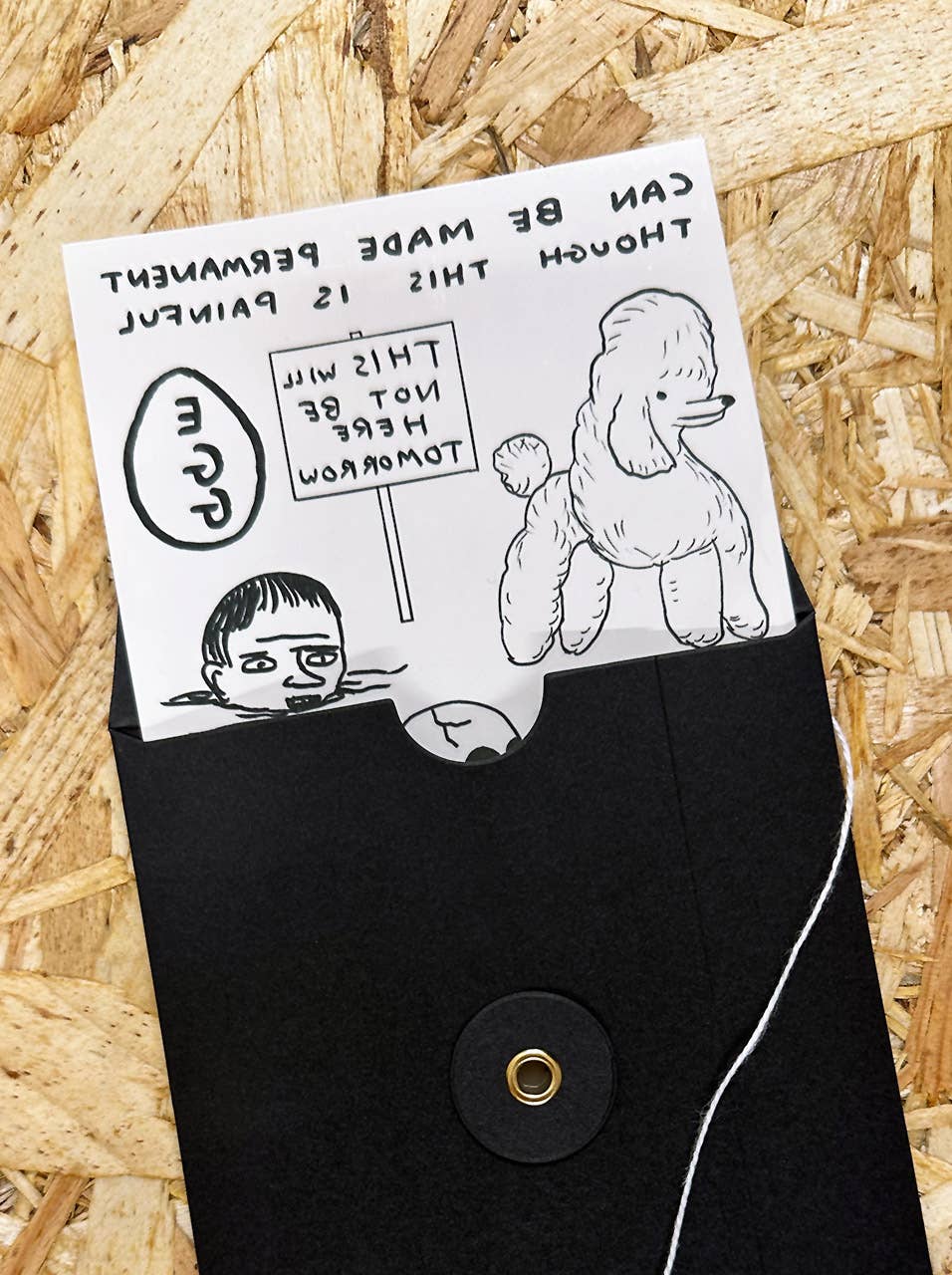 David Shrigley Temporäre Tattoos