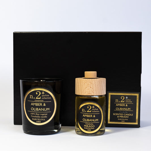 Cerabella NUMBERS – Duftkerze & Diffuser Geschenkset