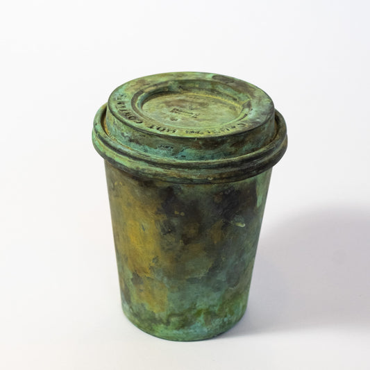 Bronze-Skulptur "Hot Content" von Thomas Judisch, Edition 2024