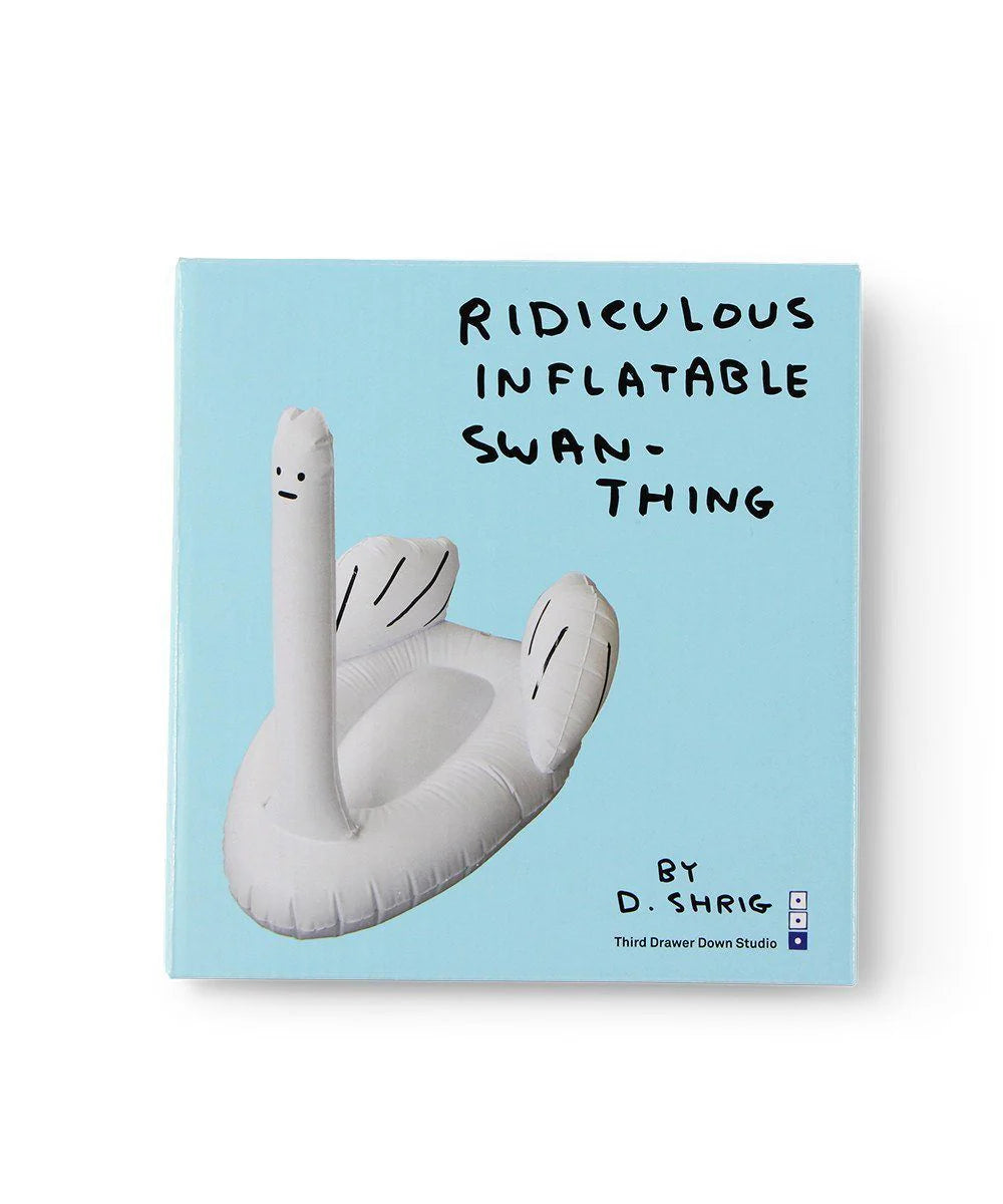 David Shrigley Swan Pool Float