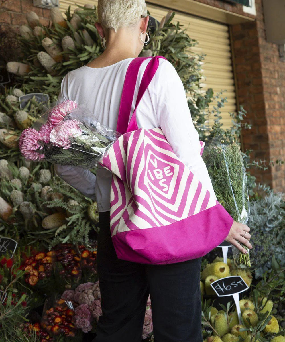 David Shrigley Vibes Market Bag