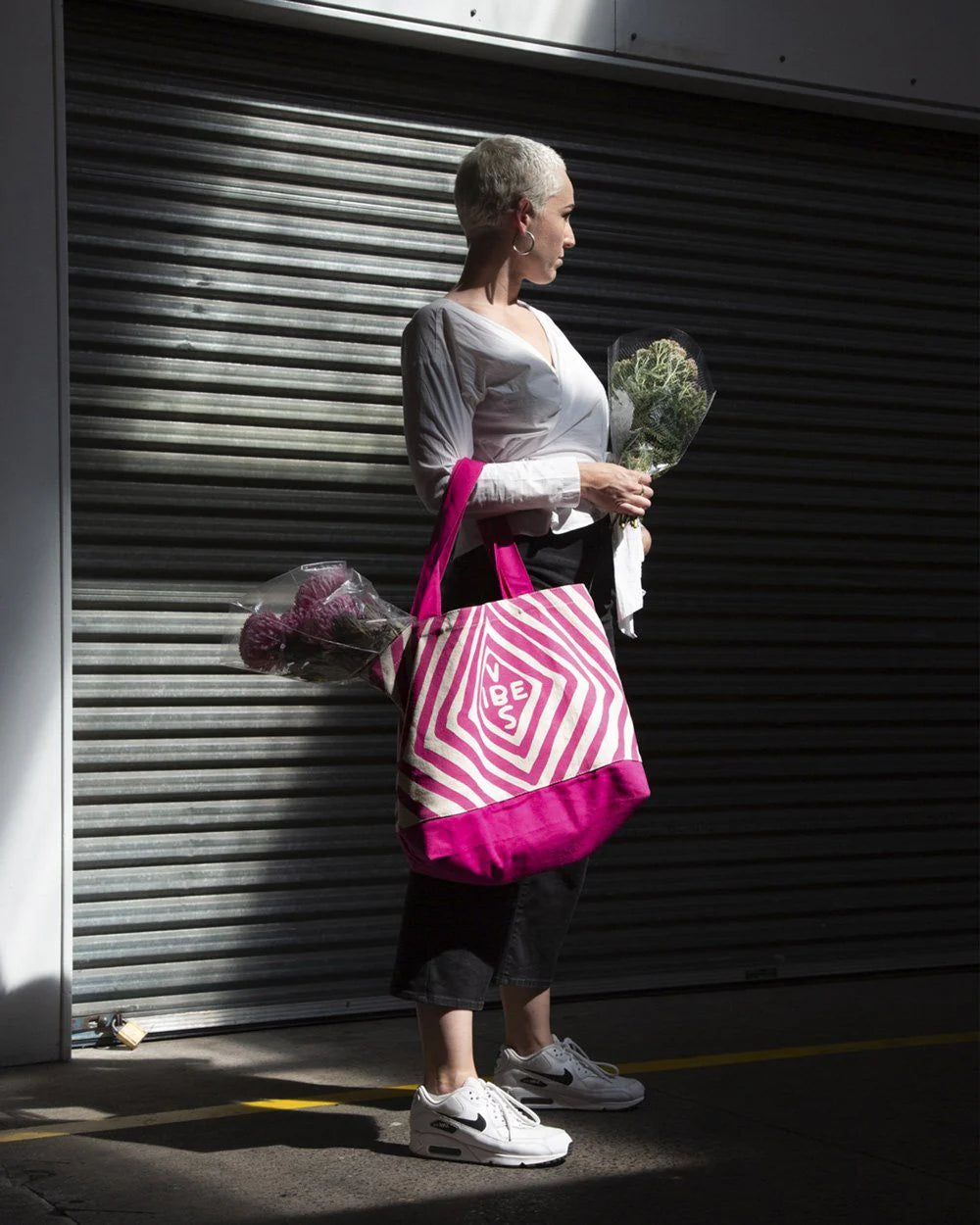 David Shrigley Vibes Market Bag