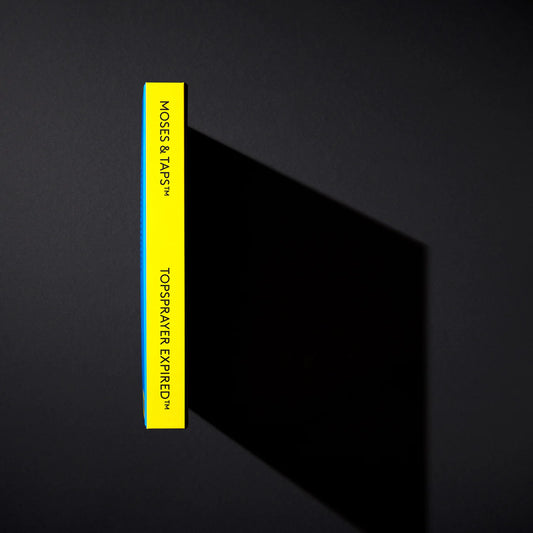 Moses & Taps™ TOPSPRAYER EXPIRED™ – Die Verjährungsedition