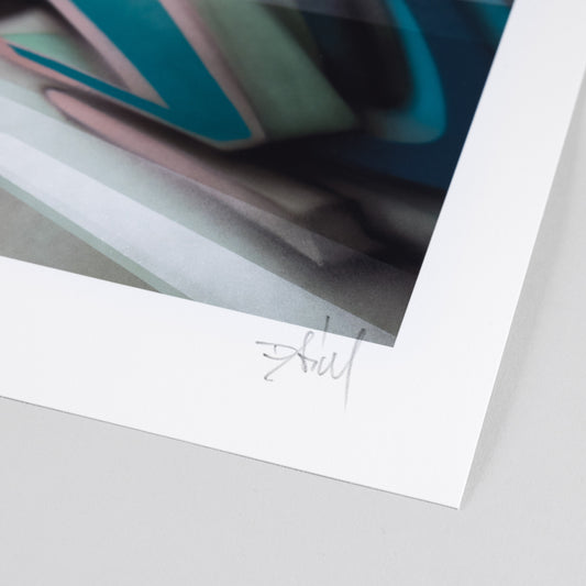 Dusty pink backlight FineArt Print