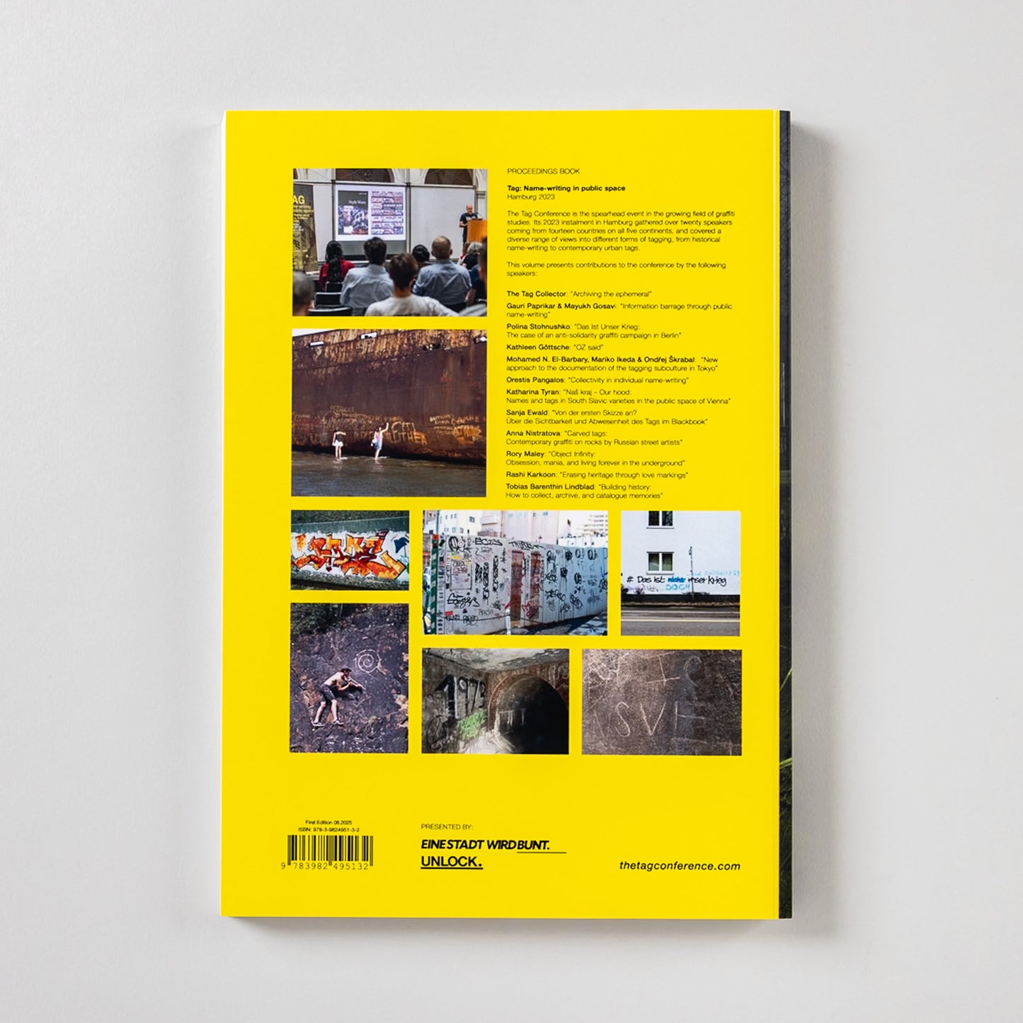 TAG Name writing in public space - Conference proceedings,