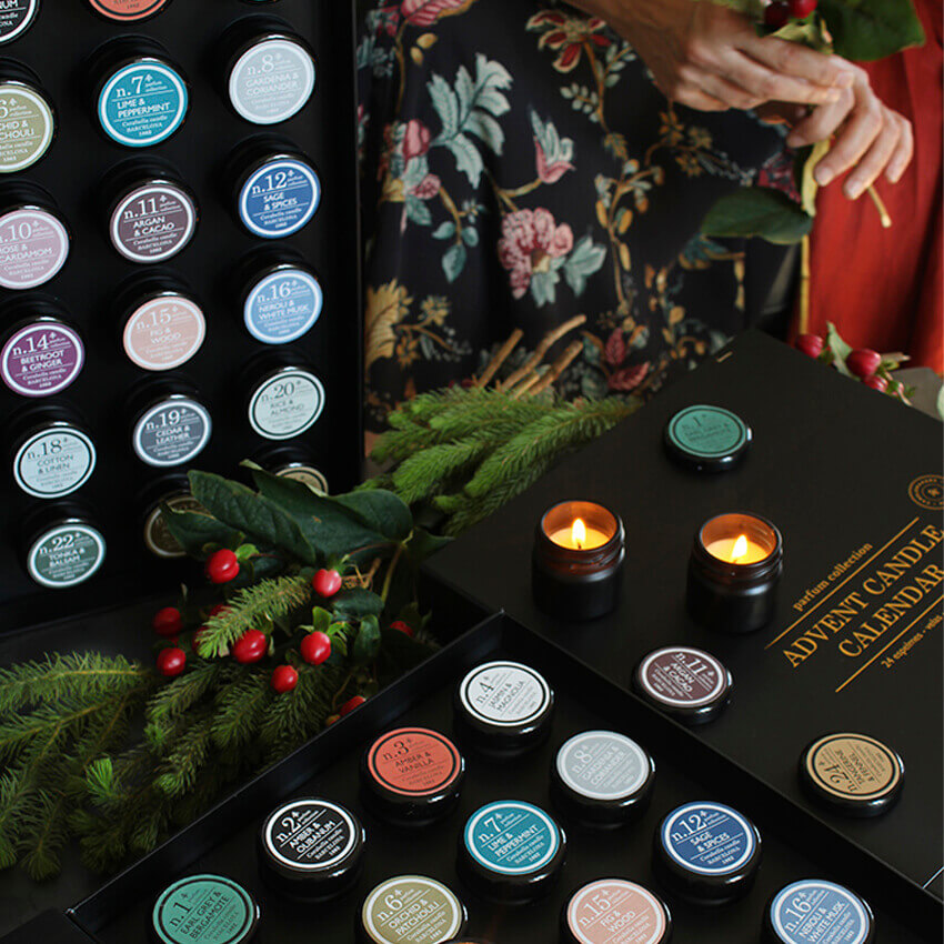 Cerabella - Advent Calendar with 24 Scented Candles