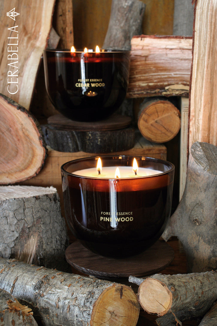 Cerabella FOREST ESSENCE - Scented candle in lidded jar