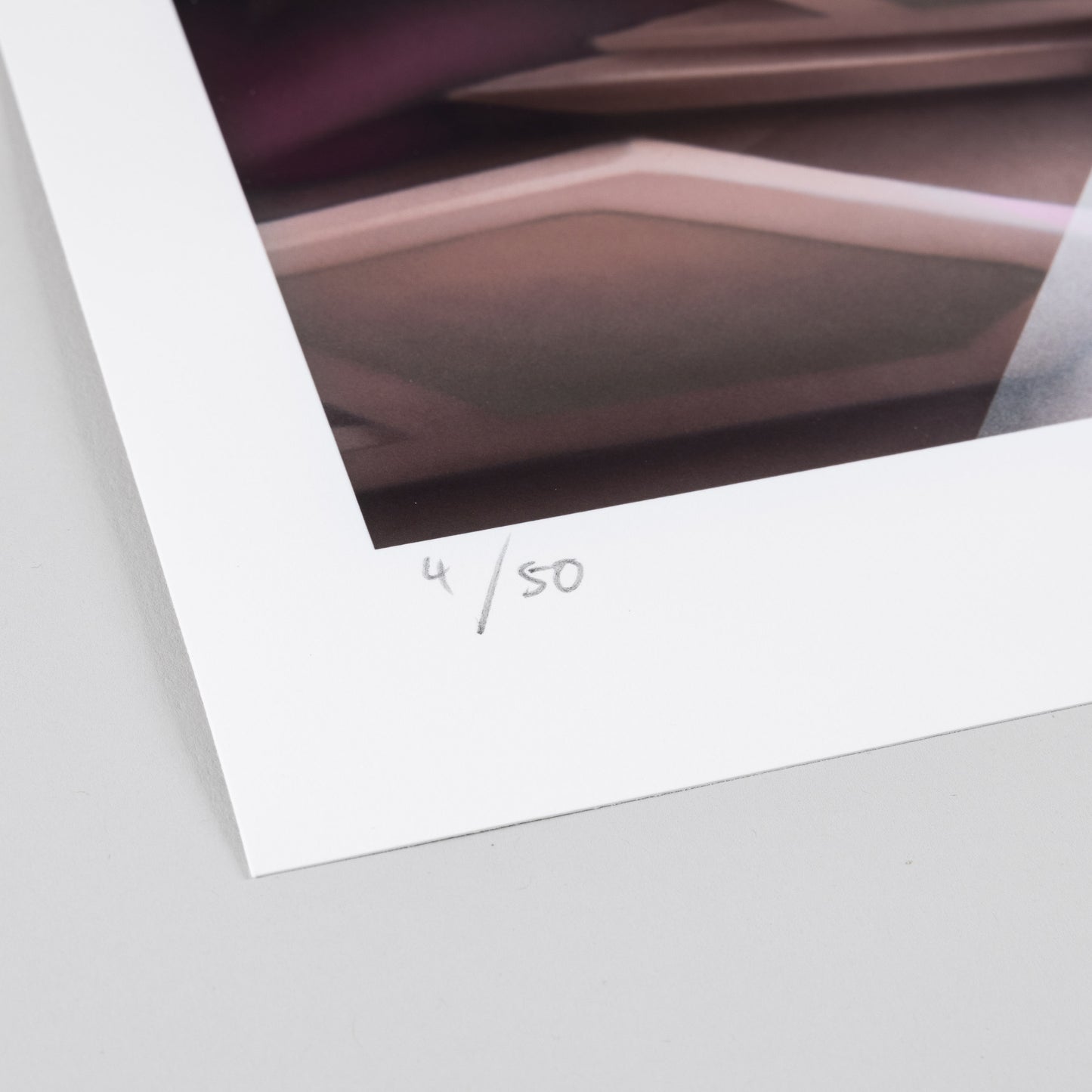 Dusty pink backlight FineArt Print